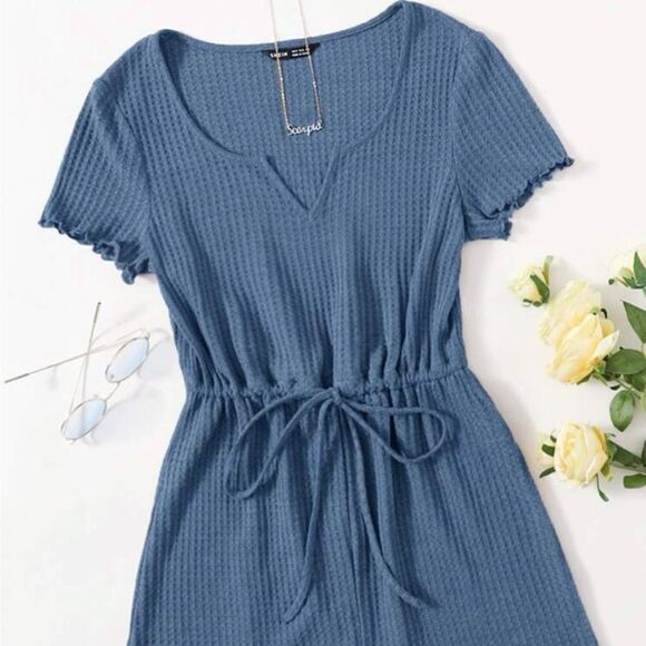 Blue SHEIN Romper  - Picture 1 of 8